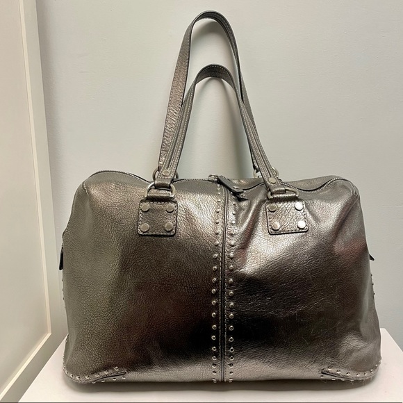 Michael Kors Handbags - Michael Kors Astor Leather Weekender Luggage Bag